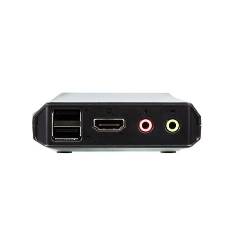 Aten | 2-Port USB 4K HDMI Cable KVM Switch with Remote Port Selector | CS22H-AT | Warranty month(s) - 3